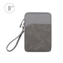 HAWEEL Splash-proof Pouch Sleeve Tablet Bag for iPad mini 7.9-8 inch Tablet(Grey)