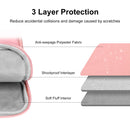 HAWEEL Splash-proof Pouch Sleeve Tablet Bag for iPad 9.7 -11 inch Tablets(Pink)