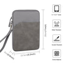 HAWEEL Splash-proof Pouch Sleeve Tablet Bag for iPad 9.7 -11 inch Tablets(Grey)