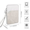 HAWEEL Splash-proof Pouch Sleeve Tablet Bag for iPad 9.7 -11 inch Tablets(Light Grey)