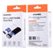 HAWEEL DIY 2x 18650 Battery (Not Included) 5600mAh Power Bank Shell Box with USB Output & Indicator(Black)