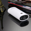 HAWEEL DIY 2x 18650 Battery (Not Included) 5600mAh Power Bank Shell Box with USB Output & Indicator(White)