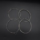 4pcs Electric Bass String Set Nickel Plated Steel Accessory .045-.090