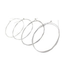 4pcs Electric Bass String Set Nickel Plated Steel Accessory .045-.090
