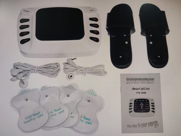 Electric Full Body Pulse Tens Acupuncture Therapy Massager Health Care Slimming Machine Pain Relief Device - EU Plug B