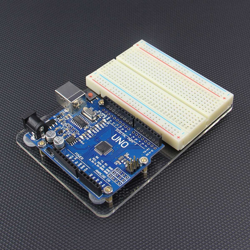 10Pcs Acrylic Experimental Platform For  UNO R3 Module Case Fixation