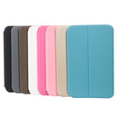 Folio Scrub PU Leather Case Cover For Samsung T110 Tablet