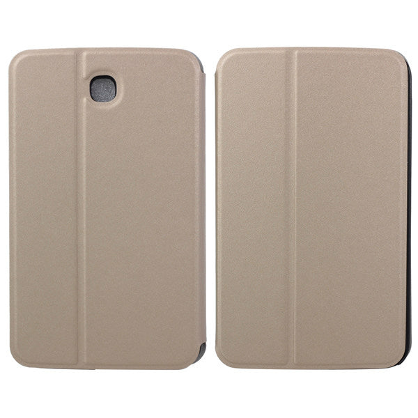 Folio Scrub PU Leather Case Cover For Samsung P3200 Tablet
