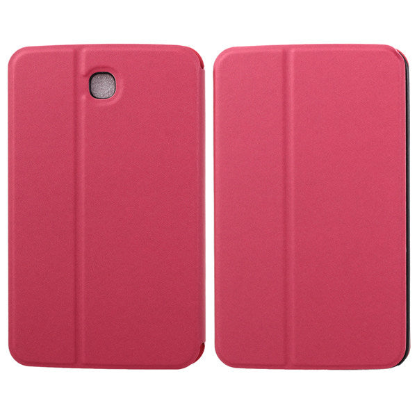 Folio Scrub PU Leather Case Cover For Samsung P3200 Tablet