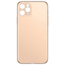 Back Battery Cover Glass Panel for iPhone 11 Pro(Gold)