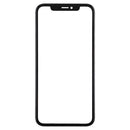 Front Screen Outer Glass Lens with Frame for iPhone 11(Black)