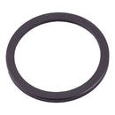 2 PCS Rear Camera Glass Lens Metal Protector Hoop Ring for iPhone 11(Black)