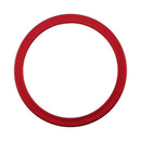 2 PCS Rear Camera Glass Lens Metal Protector Hoop Ring for iPhone 11(Red)