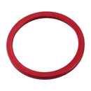 2 PCS Rear Camera Glass Lens Metal Protector Hoop Ring for iPhone 11(Red)