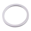 2 PCS Rear Camera Glass Lens Metal Protector Hoop Ring for iPhone 11(Silver)