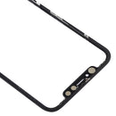 Front Screen Outer Glass Lens with Frame & OCA Optically Clear Adhesive for iPhone 11(Black)