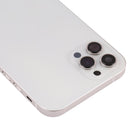 Back Housing Cover with Appearance Imitation of iP13 Pro for iPhone 11(White)