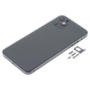 Back Housing Cover with Appearance Imitation of iP12 for iPhone 11 Pro Max(Black)