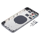 Back Housing Cover with Appearance Imitation of iP12 for iPhone 11 Pro Max(Black)