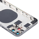 Back Housing Cover with Appearance Imitation of iP12 for iPhone 11 Pro Max(Black)