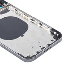 Back Housing Cover with Appearance Imitation of iP12 for iPhone 11 Pro Max(Black)