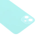 Glass Back Cover with Appearance Imitation of iP12 for iPhone XR(Green)