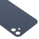 Glass Back Cover with Appearance Imitation of iP12 for iPhone XR(Blue)