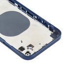 Back Housing Cover with Appearance Imitation of iP12 for iPhone XR(Blue)