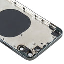 Back Housing Cover with Appearance Imitation of iP12 for iPhone X(Blue)