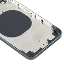 Back Housing Cover with Appearance Imitation of iP12 for iPhone X(Blue)