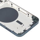 Back Housing Cover with SIM Card Tray & Side Keys & Camera Lens for iPhone 12 Pro(Blue)
