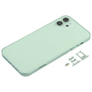 Back Housing Cover with SIM Card Tray & Side Keys & Camera Lens for iPhone 12(Green)