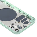 Back Housing Cover with SIM Card Tray & Side Keys & Camera Lens for iPhone 12(Green)