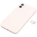 Back Housing Cover with Appearance Imitation of iP12 for iPhone XR (with SIM Card Tray & Side Keys & Power + Volume Flex Cable & Wireless Charging Module & Charging Port Flex Cable & Vibrating Motor & Loudspeaker)(Gold)