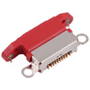 Charging Port Connector for iPhone 12 / 12 Pro (Red)