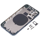 Back Housing Cover with Appearance Imitation of iP12 Pro for iPhone 11 Pro(Dark Blue)