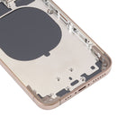 Back Housing Cover with Appearance Imitation of iP12 Pro for iPhone 11 Pro(Gold)