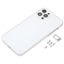 Back Housing Cover with Appearance Imitation of iP12 Pro for iPhone 11 Pro(White)