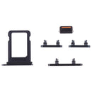 SIM Card Tray + Side Keys for iPhone 13(Midnight)