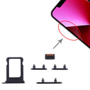 SIM Card Tray + Side Keys for iPhone 13(Midnight)