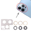 Camera Lens Cover With Retaining Bracket for iPhone 13 Pro Max(Gold)