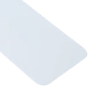 Easy Replacement Big Camera Hole Glass Back Battery Cover for iPhone 13 Pro Max(White)