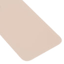 Easy Replacement Big Camera Hole Glass Back Battery Cover for iPhone 13 Pro(Gold)