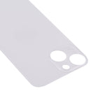 Easy Replacement Big Camera Hole Glass Back Battery Cover for iPhone 13 mini(White)