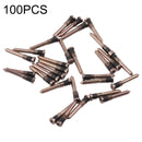 100 PCS Charging Port Screws for iPhone 13 (Gold)