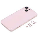 Back Housing Cover with SIM Card Tray & Side Keys & Camera Lens for iPhone 13(Pink)