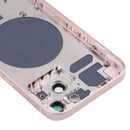 Back Housing Cover with SIM Card Tray & Side Keys & Camera Lens for iPhone 13(Pink)