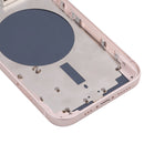Back Housing Cover with SIM Card Tray & Side Keys & Camera Lens for iPhone 13(Pink)