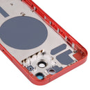 Back Housing Cover with SIM Card Tray & Side Keys & Camera Lens for iPhone 13(Red)