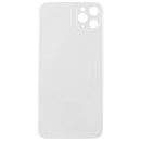 Transparent Frosted Glass Battery Back Cover for iPhone 11 Pro(Transparent)